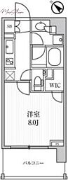 ディームス日本橋水天宮 1Kの間取図画像