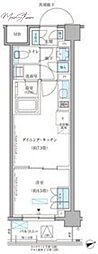 パークアクシス文京本郷 1DKの間取図画像