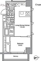 パークハビオ秋葉原エスト 1303 ｜ 東京都台東区浅草橋5丁目（賃貸マンション1LDK・13階・40.75㎡） その2