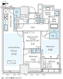 間取図画像 3LDK
