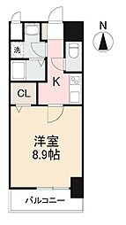 JR高徳線 栗林公園北口駅 徒歩6分の賃貸マンション 1階1Kの間取り