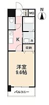 香川県高松市錦町二丁目1-18（賃貸マンション1K・7階・31.20㎡） その2