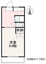 高松琴平電気鉄道琴平線 仏生山駅 徒歩13分の賃貸マンション 4階1Kの間取り