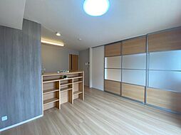 高松琴平電気鉄道志度線 八栗駅 徒歩11分の賃貸アパート 1階2LDKのリビング/ダイニング