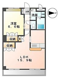 高松琴平電気鉄道長尾線 池戸駅 徒歩34分の賃貸アパート 1階1LDKの間取り