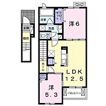 香川県高松市六条町562番地2（賃貸アパート2LDK・2階・57.32㎡） その2