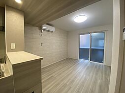 高松琴平電気鉄道志度線 松島二丁目駅 徒歩1分の賃貸アパート 1階1LDKのリビング/ダイニング