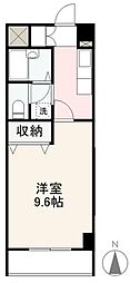 間取図画像 1K