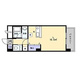 CASAANGELICA 1Kの間取図画像