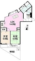 香川県高松市観光町519-1（賃貸マンション2LDK・1階・56.37㎡） その2