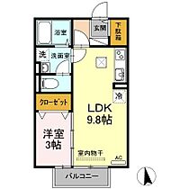 香川県高松市松島町3丁目28-28（賃貸アパート1LDK・1階・33.39㎡） その2