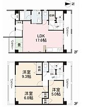 香川県高松市藤塚町二丁目10-23（賃貸マンション3LDK・2階・92.00㎡） その2