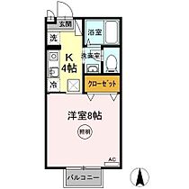 香川県高松市木太町2465-2（賃貸アパート1K・1階・26.71㎡） その2