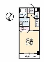 香川県高松市檀紙町1324番地1（賃貸マンション1K・3階・36.50㎡） その2