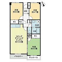 香川県高松市仏生山町甲387-5（賃貸マンション3LDK・4階・70.78㎡） その2