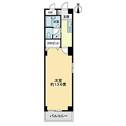 高松琴平電気鉄道長尾線 林道駅 徒歩8分の賃貸アパート 2階1Kの間取り