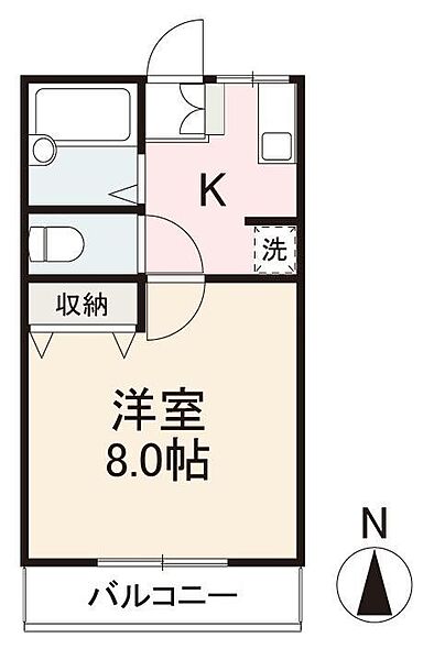 香川県高松市香西南町(賃貸アパート1K・1階・23.73㎡)の写真 その2