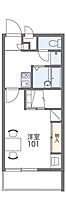 香川県高松市鬼無町藤井581-1（賃貸アパート1K・2階・21.81㎡） その2