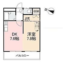 香川県高松市福岡町三丁目19番4（賃貸アパート1DK・2階・32.40㎡） その2