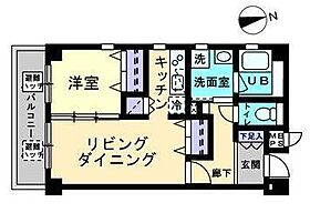 香川県高松市旅籠町14-9（賃貸マンション1LDK・2階・40.21㎡） その2