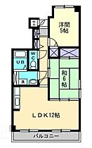 香川県高松市上之町1丁目8-12（賃貸マンション2LDK・3階・57.50㎡） その2