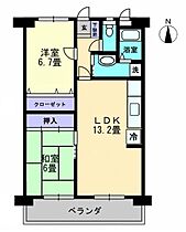 香川県高松市高松町3013-2（賃貸マンション2LDK・2階・60.38㎡） その2