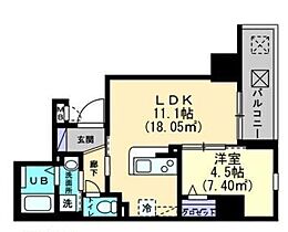 香川県高松市藤塚町三丁目3-6（賃貸マンション1LDK・2階・37.53㎡） その2