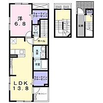 香川県高松市福岡町4丁目34番地23-1（賃貸アパート1LDK・3階・62.41㎡） その2