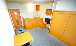 レオパレストランタン 208 2階1Kのリビング/ダイニング