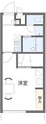 レオパレスエスペーロ・1 1Kの間取図画像