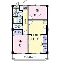 マリッチ溝渕I 101 ｜ 香川県高松市今里町1丁目29番地22（賃貸マンション2LDK・1階・56.50㎡） その2