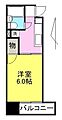 コバヤシハイツ4階2.5万円