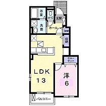 クラール元山Ｂ 105 ｜ 香川県高松市元山町564番地1（賃貸アパート1LDK・1階・45.82㎡） その2