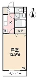 間取図画像 1K
