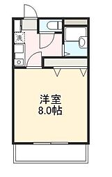 間取図画像 1K
