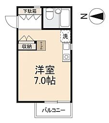 間取図画像 ワンルーム