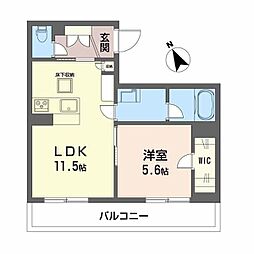 Cｏｍｏｄｏ.TT 1階1LDKの間取り