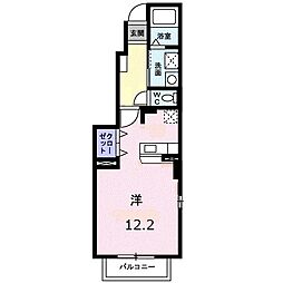 ロイヤルスクウェア一宮2 ワンルームの間取図画像