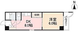 間取図画像 1DK