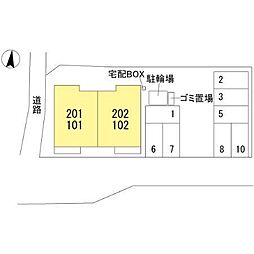 コートビレジ屋島III 102 1階1LDKの室内