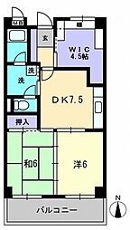 ノースポイントハイツ 3DKの間取図画像