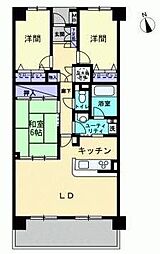 NCRe東山崎 3LDKの間取図画像