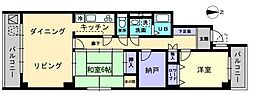 プリメール・ノジマ 2SLDKの間取図画像