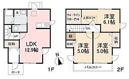 ネイバリータウン2番館 3LDKの間取図画像