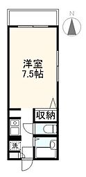 間取図画像 1K