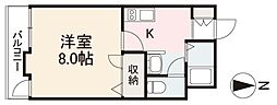 間取図画像 1K