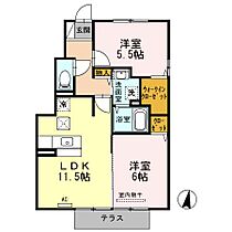 グラン3104　Ａ・Ｂ棟 A101 ｜ 香川県さぬき市志度2518（賃貸アパート2LDK・1階・53.61㎡） その2