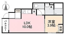 ＨＹＯ－ＤＯＲＵ茜町 101 ｜ 香川県高松市茜町23-13（賃貸アパート1LDK・1階・33.86㎡） その2