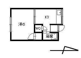 寺崎荘 202 ｜ 香川県高松市福岡町二丁目11-34（賃貸アパート1DK・2階・20.00㎡） その2