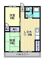 Ｒａｐｐｏｒｔ　ｕｎ　～ラポール　アン～ 405 ｜ 香川県高松市木太町3423-1（賃貸マンション2LDK・4階・57.01㎡） その2